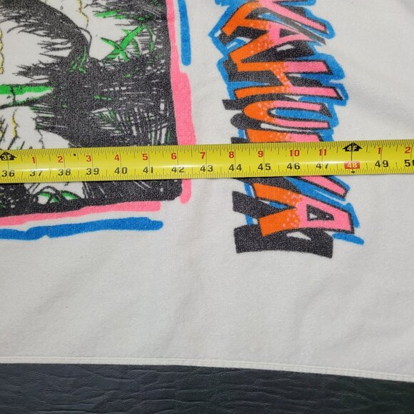 1978 Garfield The Cat Big Kahuna Beach Bath Towel Surf Cartoon‎ Vtg - Picture 11 of 16